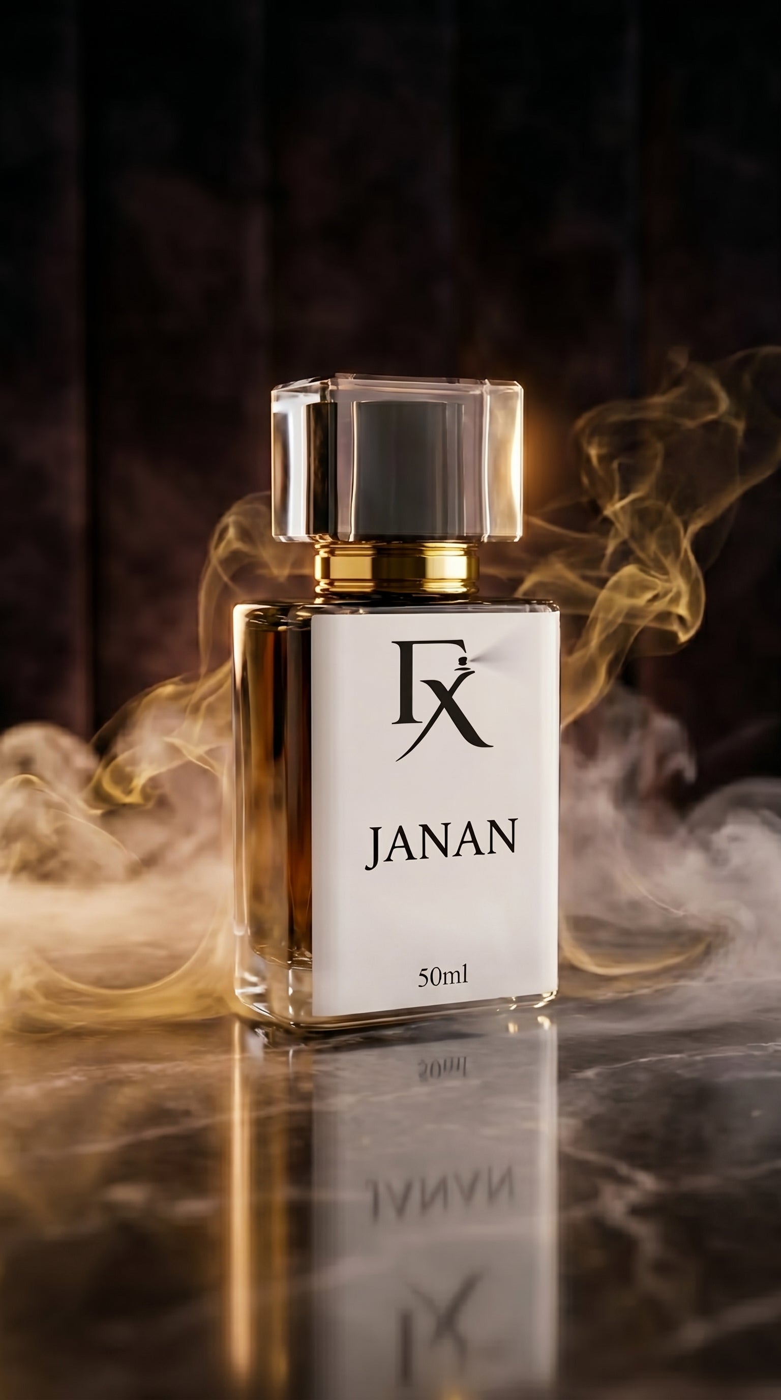 FumeX Janan  50ml — Inspired by J. Janan | Long-Lasting Luxury Fragrance for Men | Floral Woody Scent | Premium Perfume Gift