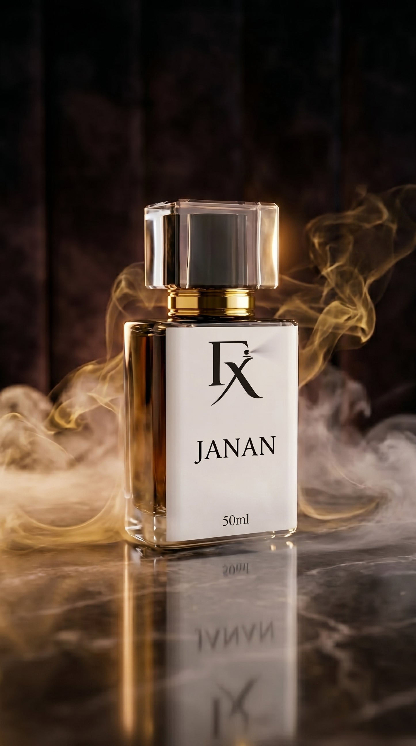 FumeX Janan  50ml — Inspired by J. Janan | Long-Lasting Luxury Fragrance for Men | Floral Woody Scent | Premium Perfume Gift