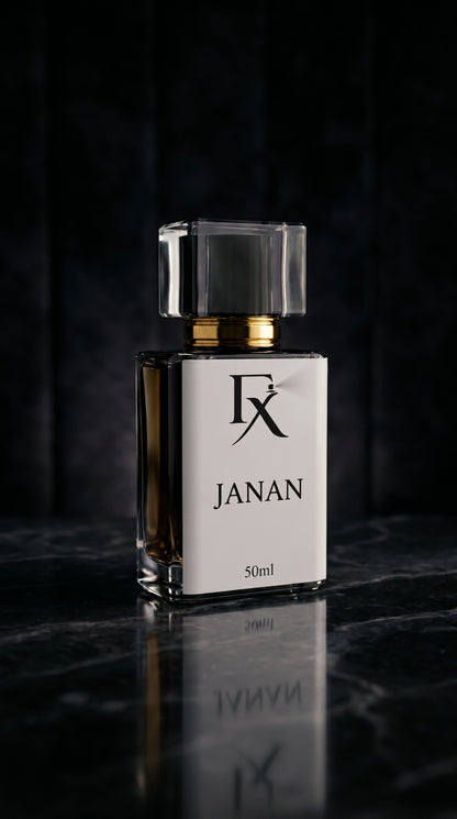 FumeX Janan  50ml — Inspired by J. Janan | Long-Lasting Luxury Fragrance for Men | Floral Woody Scent | Premium Perfume Gift
