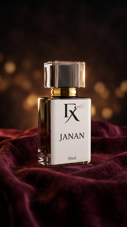 FumeX Janan  50ml — Inspired by J. Janan | Long-Lasting Luxury Fragrance for Men | Floral Woody Scent | Premium Perfume Gift