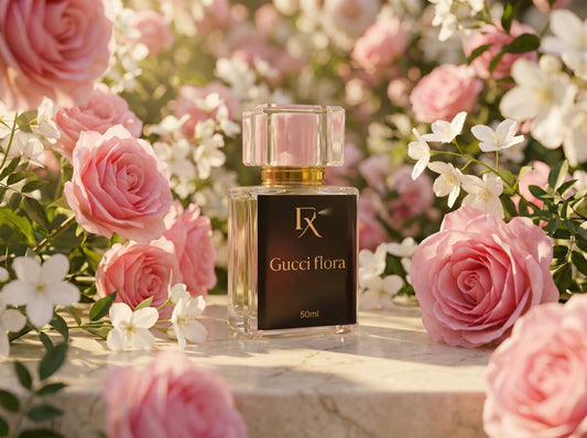 FumeX Gucci Flora Eau de Parfum 50ml | Long Lasting Floral Perfume for Women | Inspired by Gucci Flora | Premium Feminine Fragrance | Best Gift Perfume for Her in Pakistan