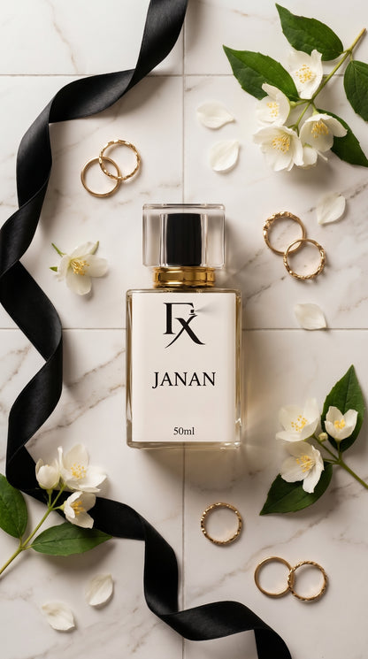 FumeX Janan  50ml — Inspired by J. Janan | Long-Lasting Luxury Fragrance for Men | Floral Woody Scent | Premium Perfume Gift